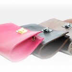 Posh Pink Clutch กระเป๋าคลัทซ์ หนังแท้ Genuine leather nappa สำหรับผู้หญิง สีชมพู